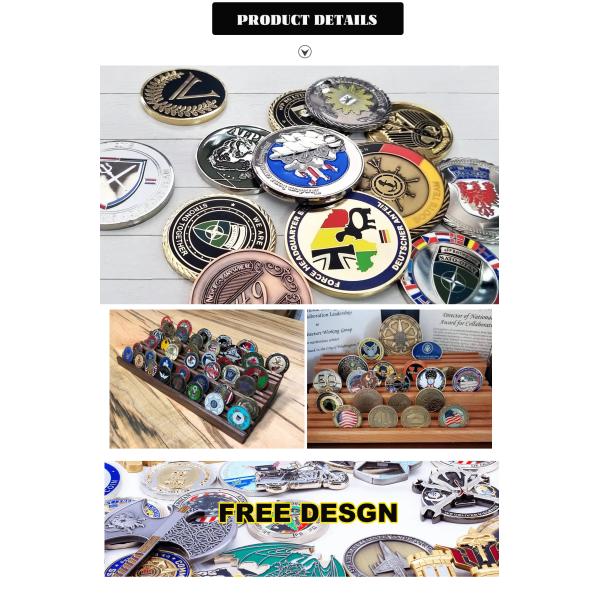 Soccer Phoenix Custom Printed Coins , Copper Messi Press Double Sided Coin