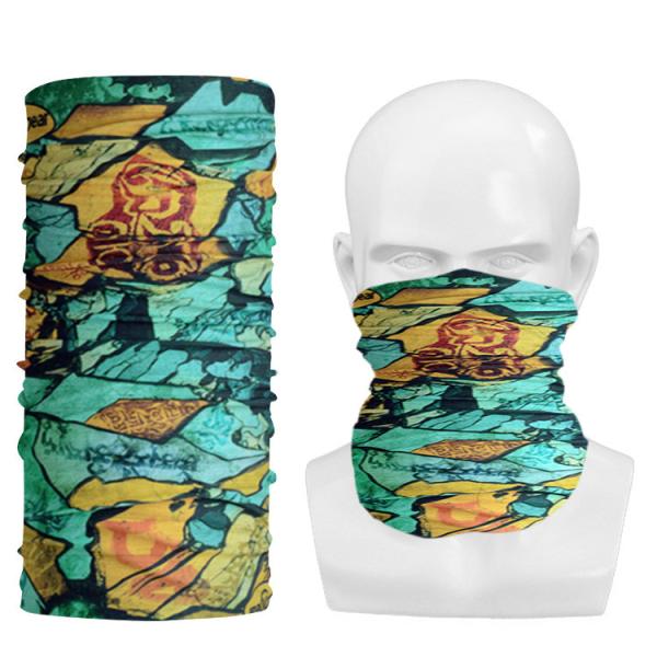 Multifunctional Camo Headwear Headband Custom Tube Bandanas