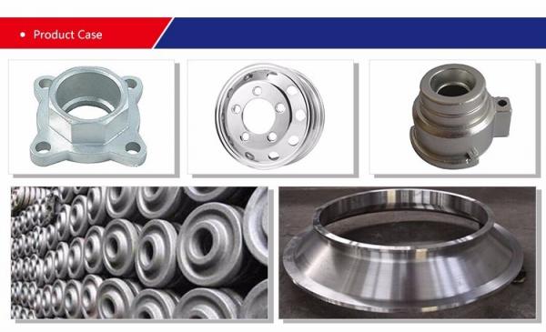 Aluminum Alloy GM Motors Parts , Forged Impeller Parts With SGS Certification