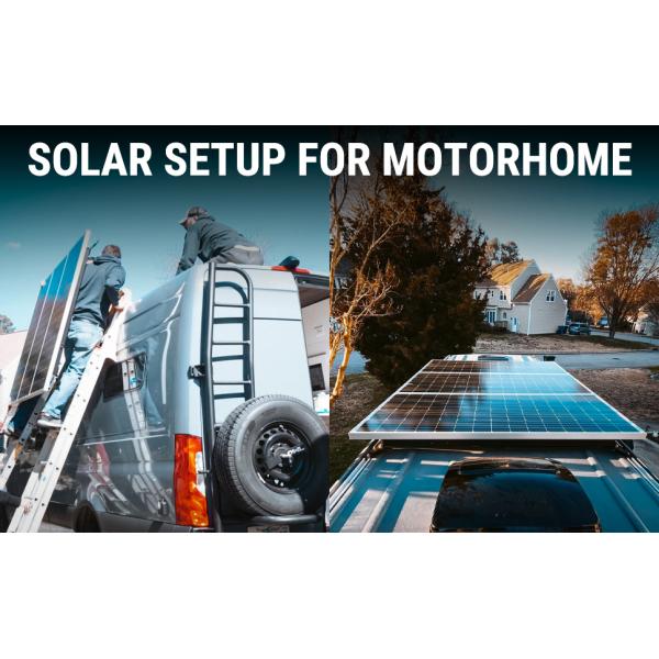 160W Off Grid Monocrystalline PV Cell Module Mono Poly Solar Panel 12V