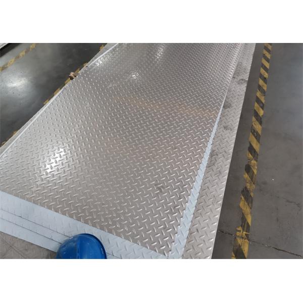 304 Diamond SS Checker Plate 4K 8K Embossed No.1 BA 2B Finished