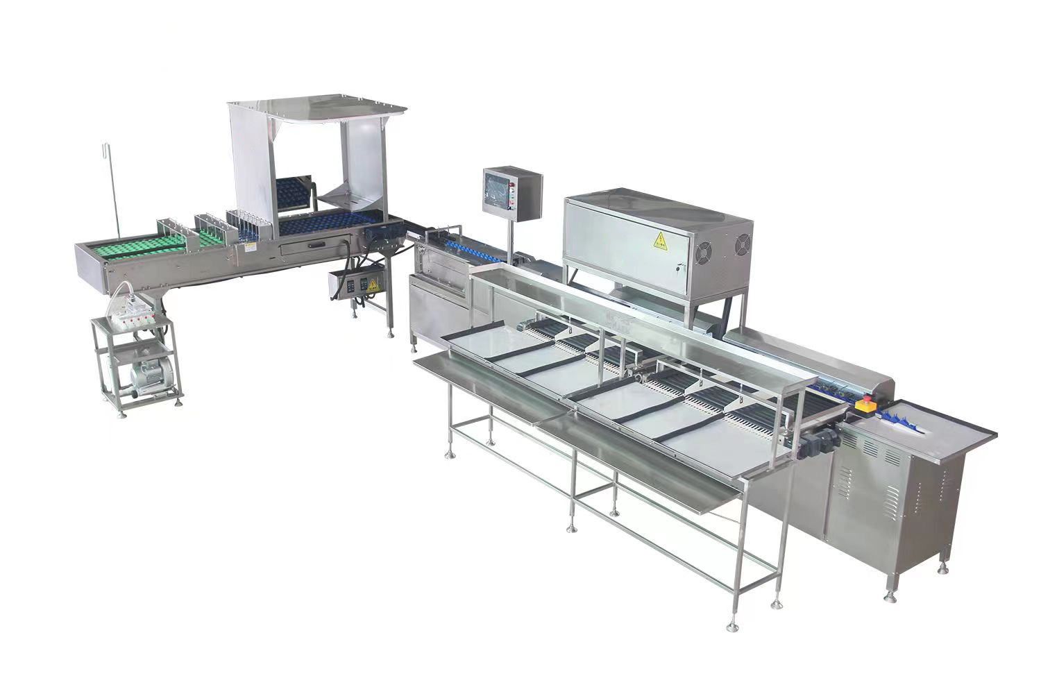 10,000 Eggs/hour Stainless Steel Egg Grading Sorting Machine From China