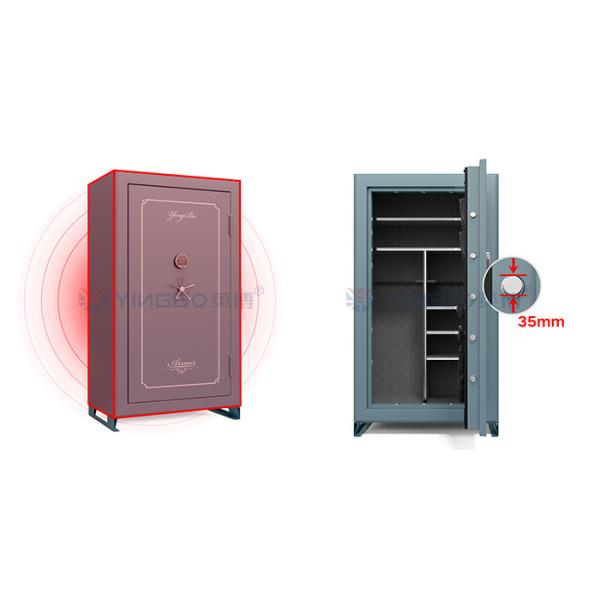 Thick Steel Cabinet Heavy Gun Safe Cabinets Box Anti Pry Safe Electronic Digital Lock