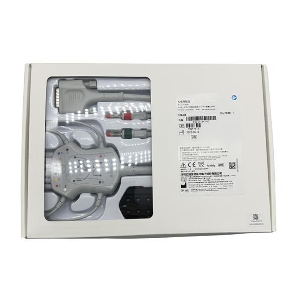 Original Mindray R12 Ecg Lead Cable 12 Lead Banana TPU EC6408 040-001642-00