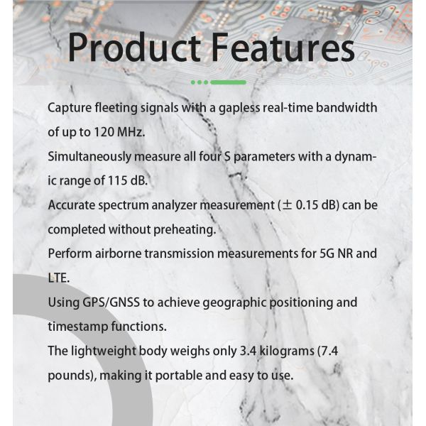 Keysight N9913C FieldFox C Handheld RF Analyzer with 4 GHz Frequency Range