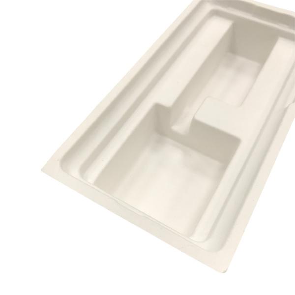 Custom Wet Press Pulp Packaging Service Eco Friendly Paper Inner Tray Packaging