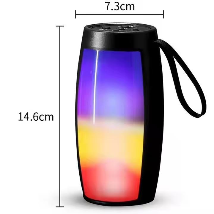 RGB Lighting Subwoofer Portable Bluetooth Speaker Indoor Outdoor Mobile Phone Audio