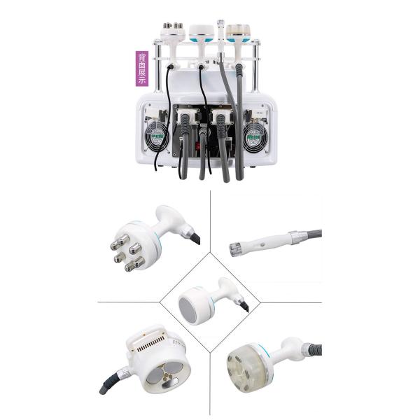 5 in 1 Slimming System V9 Vela 3 +Cavitation + RF+Vacuum RF Roller+BIO RF Slimming Machine