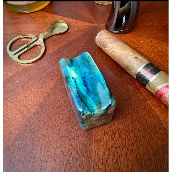 Blue Emerald Marble Cigar Rest Natural With Luxury Design Scratchproof