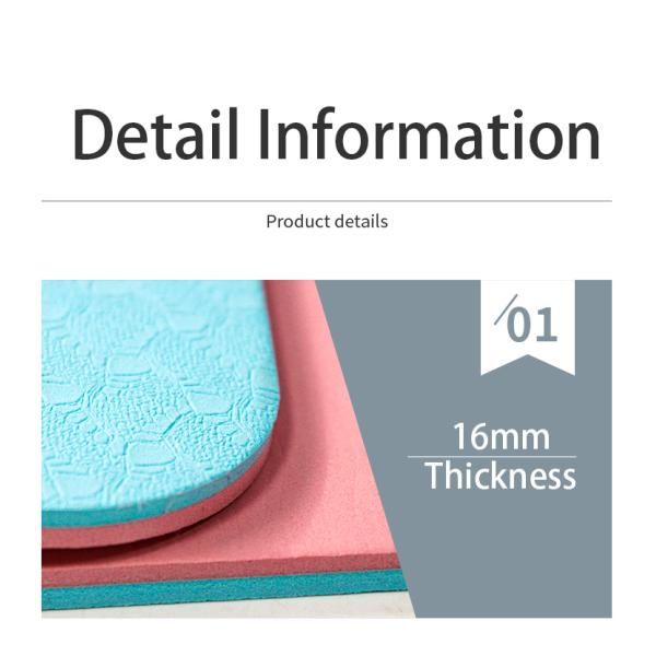 Workout 10MM 1.83M 6MM Extra Thick Padded Anti Skid Exercise Mat Multi Function