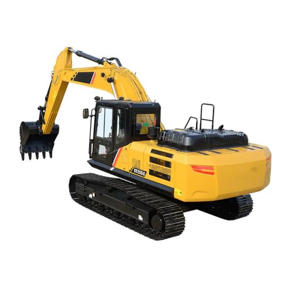 21 Ton Crawler Sany 215c Excavators With 0.35 M3 Bucket Capacity