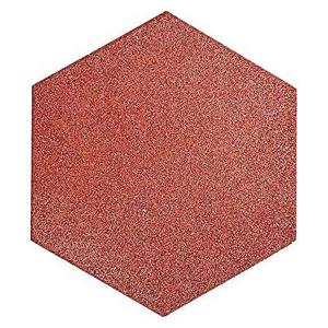 Buy cheap Wear-Resistant Hexagon Rubber Bricks Rubber Tiles Outdoor Interlocking Rubber Tiles product