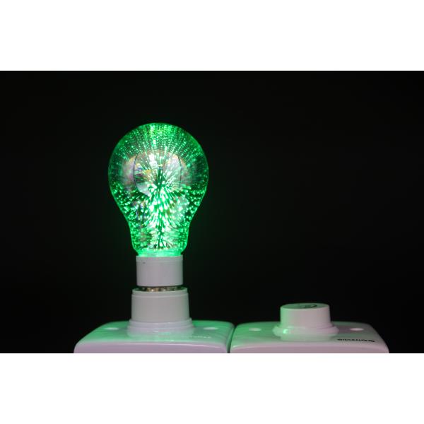 3D effect firework bulbs A60 3W new design for E26