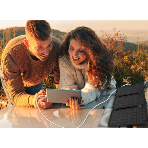 20W Portable Solar Panel Chargers Foldable Small Power Emergency ETFE Panels