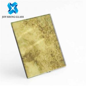 China Large Decorative Wall Mirrors , 5mm Antique Style Mirror Glass For Doors / Wardrobe on sale