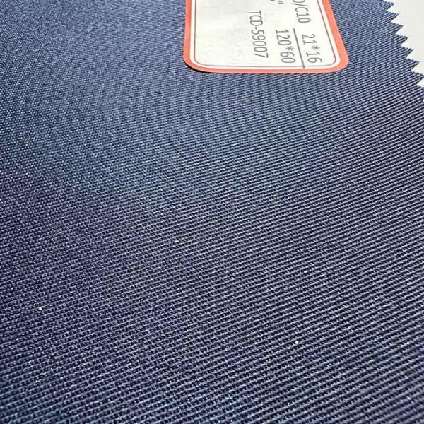 Twill TC90/10 Workwear Fabric 2116 12060 59'' Non Shrinking And Wear Resistant