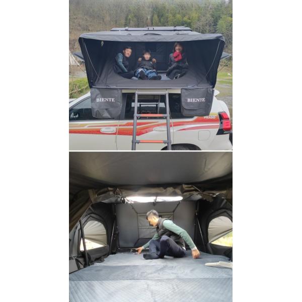 4X4 Vehicles Van Roof Top 4 People Tent Hardshell Car Roof Tent for Car
