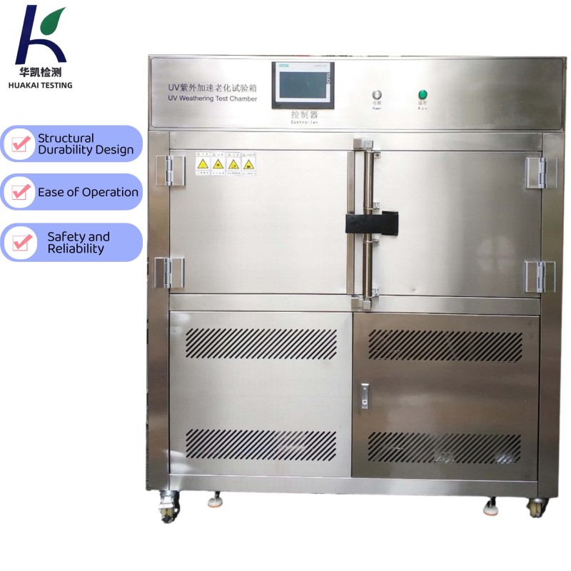 UV Weathering Chamber UV Accelerated Weathering Tester Weathering Aging Testing Equipment