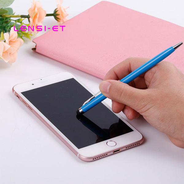 14.7CM Universal Stylus Pencil 2 In 1 Function Ball Point Stylus School