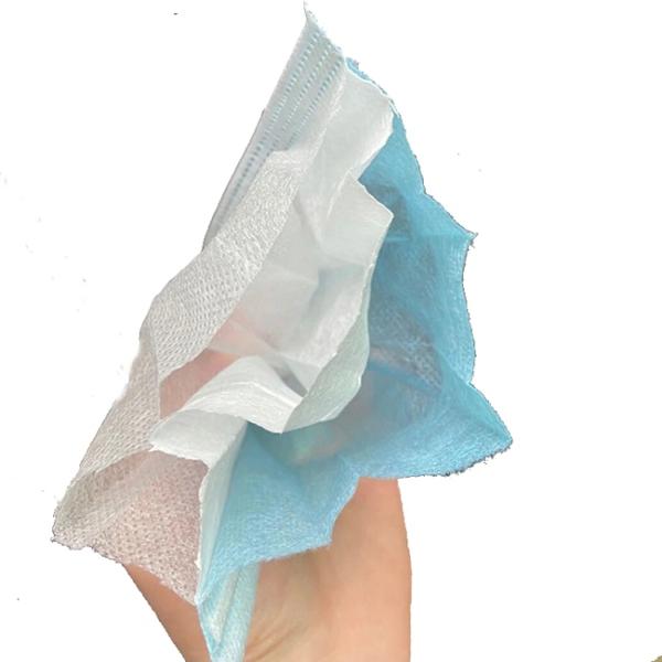 Breathable Antiviral Face Mask 3 Ply Filter Surgical Mouth Mask Foldable Design
