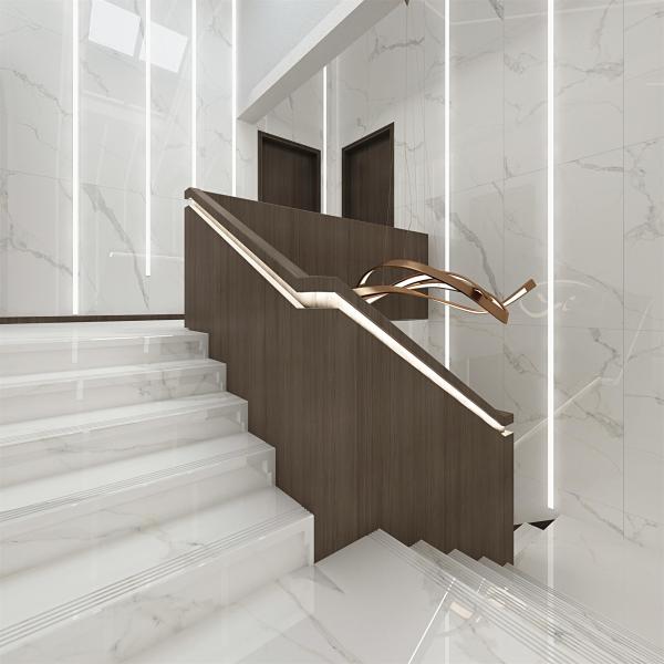 China Factory Wholesale Most Competitive 36"*72" High Quality Glazed Polished White Gloss Marble Floor Tiles