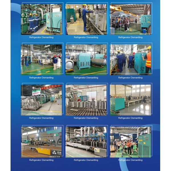 Oil Less Refrigerant Recovery Unit 10HP Freon Recovery Machine