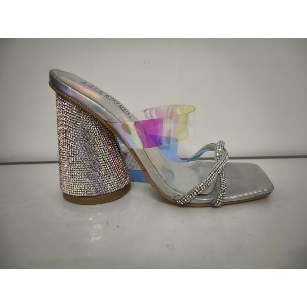Slip On Closure Type Womens Pump Heels Open Toe