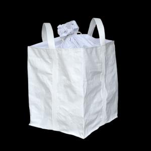 Buy cheap 3tons Bulk White Bags ODM 3.6ft Heavy Duty Square Bottom Non Toxic product