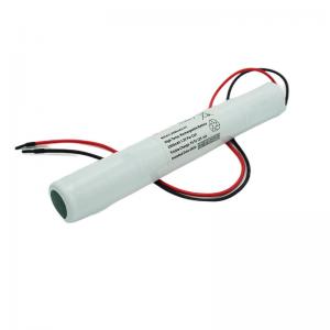 Buy cheap OEM 4.8V Emergency Exit Sign Battery Replacement NiCd PVC Jacket product
