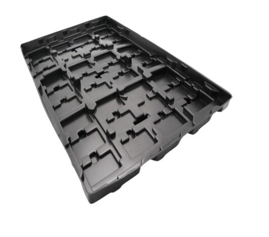 Light Weight Custom Blister Packaging ESD Protection PCB Package Thermo Tray