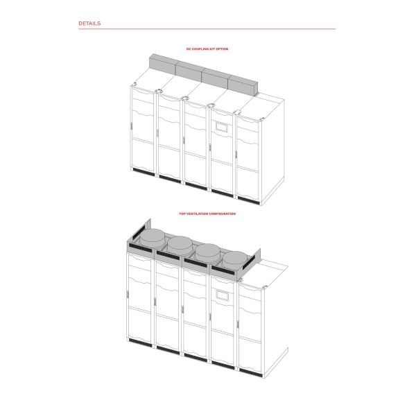 Riello Multi Power2 Scalable Modular UPS 1250KVA Three Phase Online Uninterruptible Power Supply for Data Centers