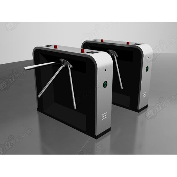 Semi Auto Rfid Access Control Tripod Turnstile Security Gate Customzied CE Approval
