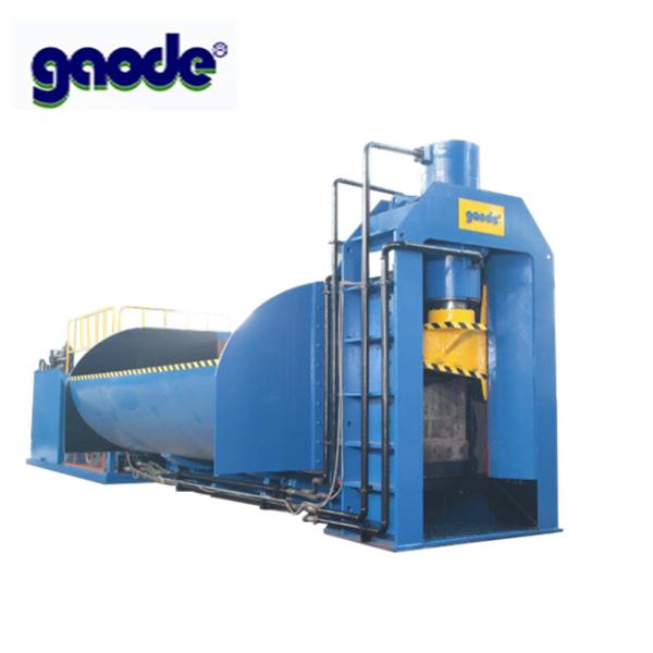 Scrap Processing High Speed Baler Equipment Metal Car Baler Machine