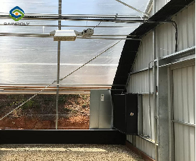 Single Span Black Out Greenhouse Light Deprivation Single Arch Tunnel Greenhouse
