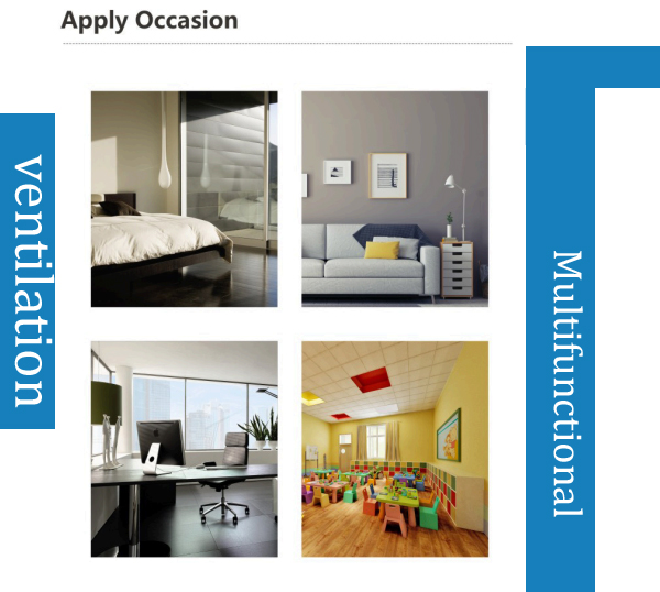 Durable Air Purifying Air Exhaust Fan AMX Cooler Ventilation System