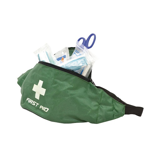 2018 Portable small Bumbag first aid kit strong Polyester Fabric Bag