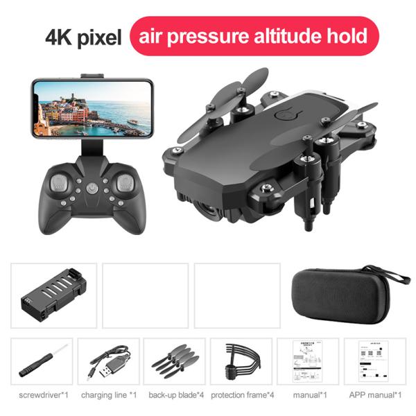 600mAh 4K HD Altitude Hold Headless FPV RC Drones