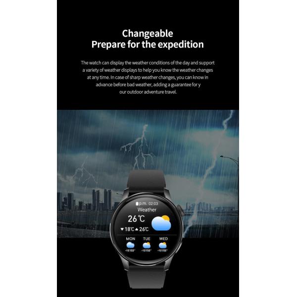 BLE 5.0 Bluetooth Smart Watches For Health Monitoring 1.28 Inch Multi Sport Mode