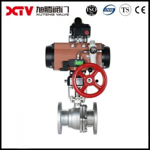Buy cheap Manual High Platform Flanged Floating Ball Valve Wcb Currency US Driving Mode Manual product