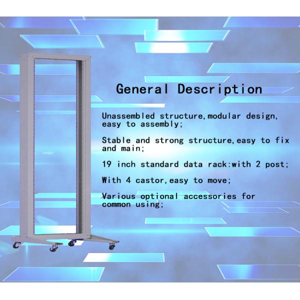 LE-RB Open Frame Rack Modular Design Easy Assembly Stable Structure 19 Inch Standard Various Accessories