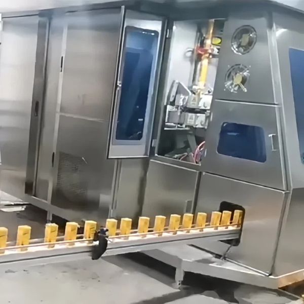 High Speed Aseptic Filling Machine 53kw Milk Carton Filling Machine 380V / 220V