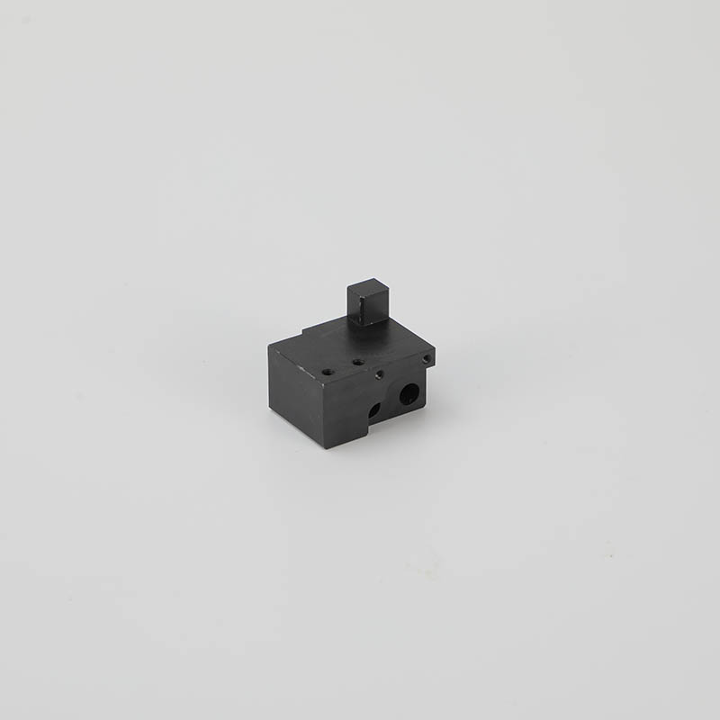 Black Square Custom Made Precision CNC Components Industrial Equipment Processing Parts Provides Custom Manufactured Machinery