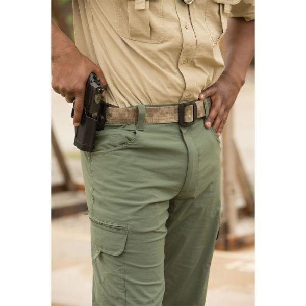 Sturdy Reversible Double Layer Tactical Belt 1.5" Brown Nylon Polyester Webbing