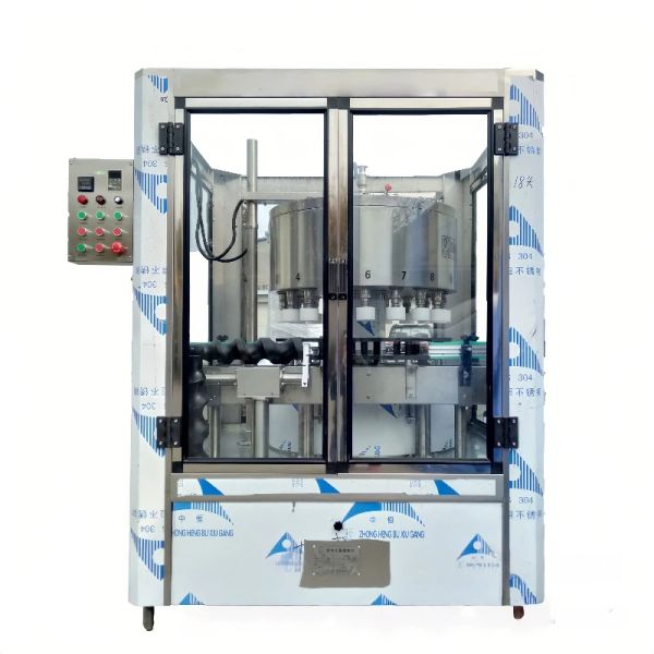 Multi Head Fill Seal Packing Machine Liquid Alcohol Filling Machine 220V
