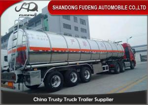 Buy cheap Stainless Steel Tanker Trailers With A Capacity Of 45000 Liters For Transport Of Palm Oil product