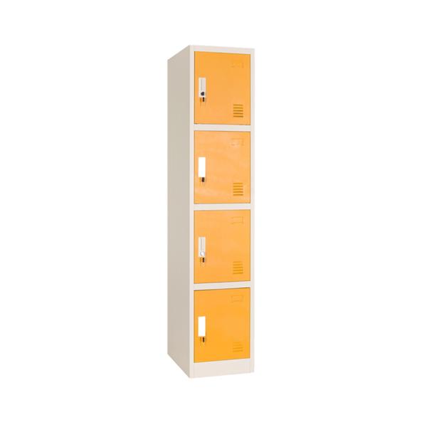 Multi Tier 4 Doors Steel Locker Modular Metal Lockers