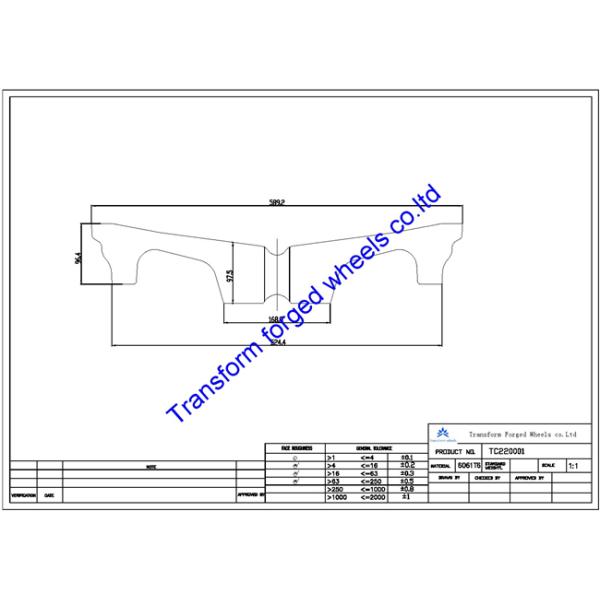 22 inch forged center disk blanks or forging central disc spoke blanks and machining central blanks