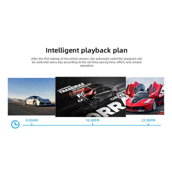 High Resolution 4K Digital Signage Displays Elevator SDK Digital Poster Media