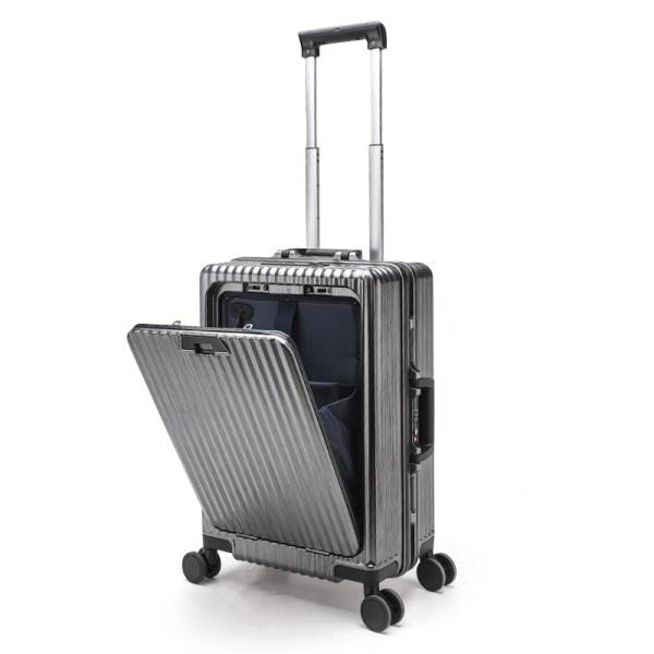20 Inch Front Open Multi-Function Large Capacity PC Luggage TSA Lock
