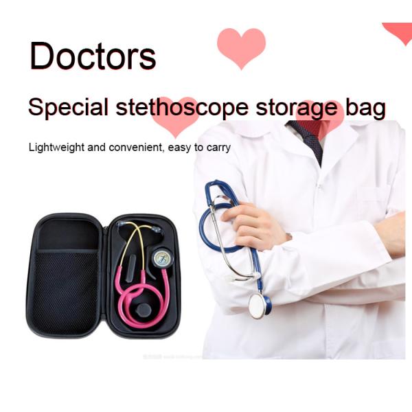 Custom L27cm Hard Stethoscope Bag Case For Travel ISO9001 Listed